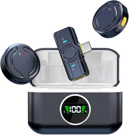 Wireless Microphone With Charging Cabin